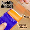 J.H. Company 2 Pz Despachador Cinta Canela Adhesiva Cortador Diurex