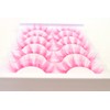 MISSLADY 18mm Colored Lashes 3D Faux Mink False Eyelashes -