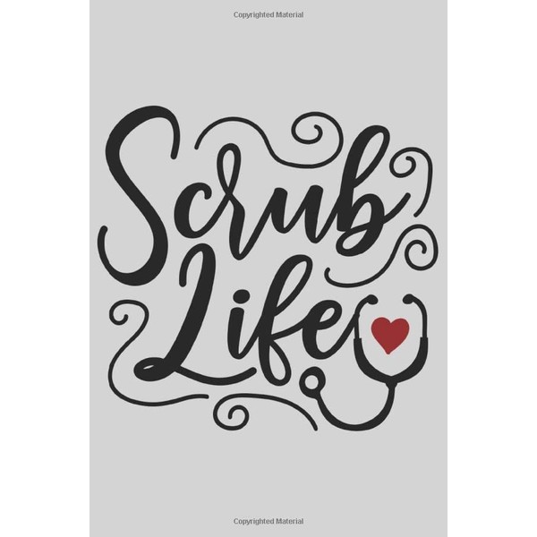 Scrub Life: Weekly Meal Planner to track health, diet, supplements,