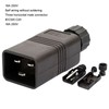 2pcs IEC320 C20 Power Socket Adapter Receptacle Connector Copper PVC