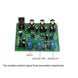 Comphic Audio Ducking Voiceover Ducking Circuit Module for Commercial Paging Sound Systems