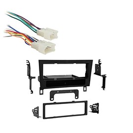 Harmony Audio Compatible with Fits Lexus LS400 1990-1992 Single DIN Stereo Harness Radio Install Dash Kit Package