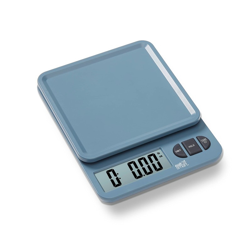 Eat Smart Eat Smart 11lb Food Kitchen Plastic Blue Scale