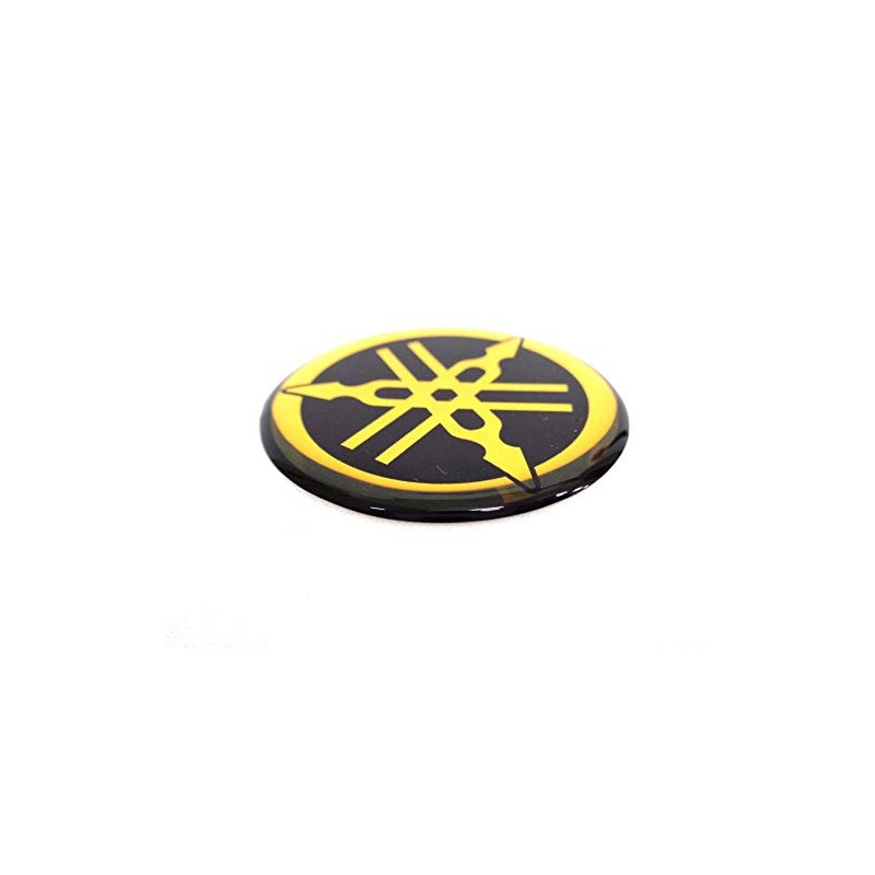 Yamaha Tuning Fork Emblem Sticker, Gold, Genuine Product, 1.2 inches