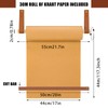 Lincia Wall-Mounted 17 Kraft Paper Roll Dispenser-Roller Kraft Paper Roll