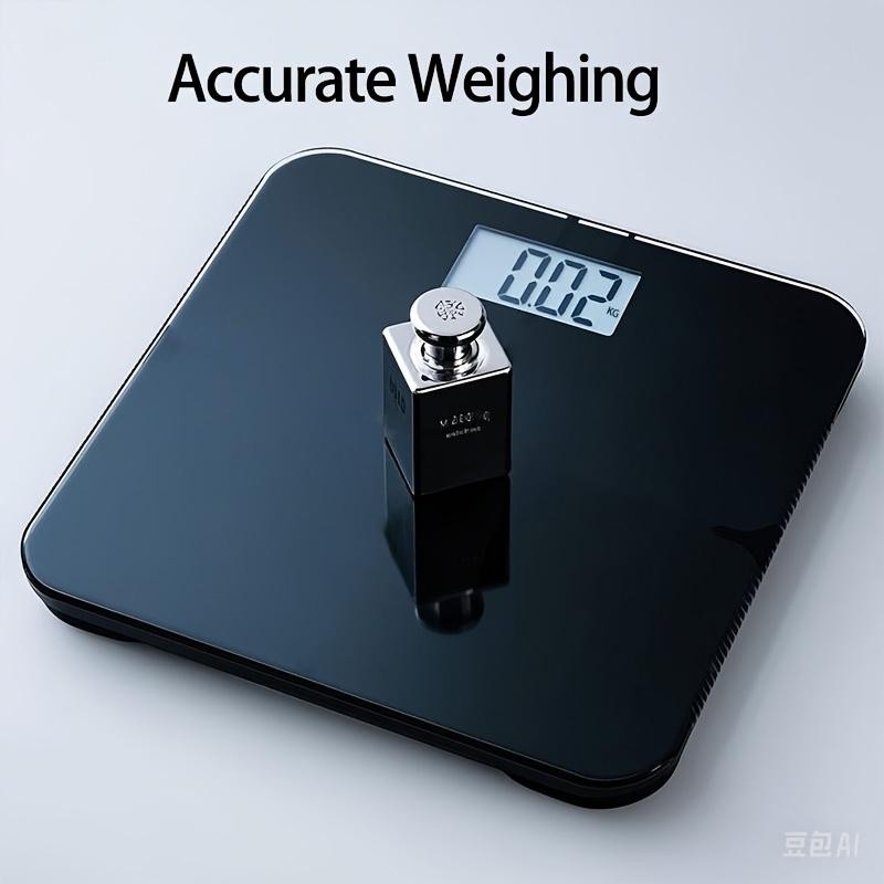 LED Display Digital Bathroom Weighing Scale with thermometer - Extra