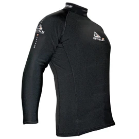 Adrenalin Men's Thermal 2P Fleece Rash Superstretch Long Sleeve Top, Black, XX-Large