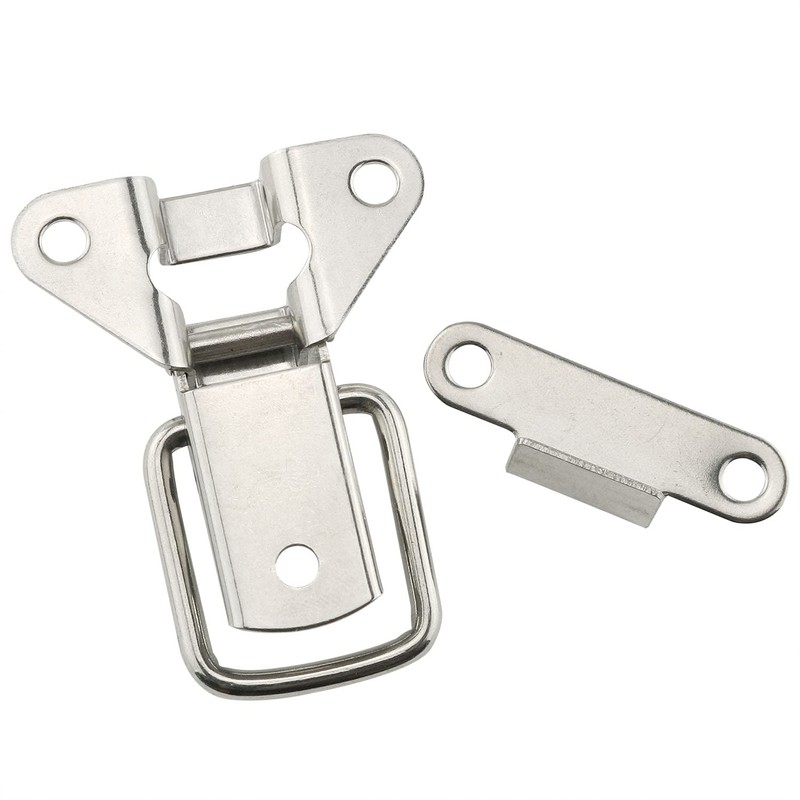HJGarden 2PCS Stainless Steel Hasp Toggle Latch Buckle Small Lock