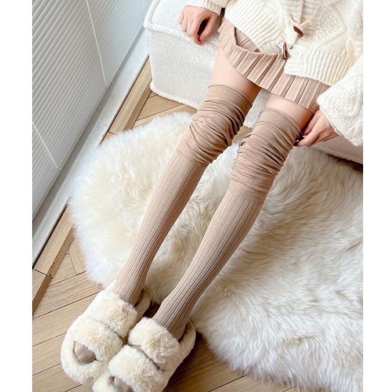 Plus Nao Over the Knee Socks, Women's Socks, Thigh High