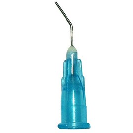 Dental Pre Bent Needle Tips 25 Ga./Blue, Etch