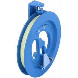 For kites, bobbin (reel rotation type diameter 7.08 inches (18 cm) and strong kite thread 656.16 feet (200 m)) and swivel 2.4 inches (63 mm) set, can be used as leveling string as well