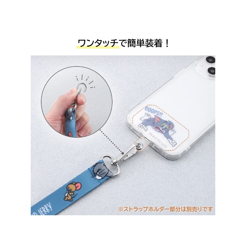 Inglem IS-WST1S/TJ36 Shoulder Strap/Tom and Jerry _Blue
