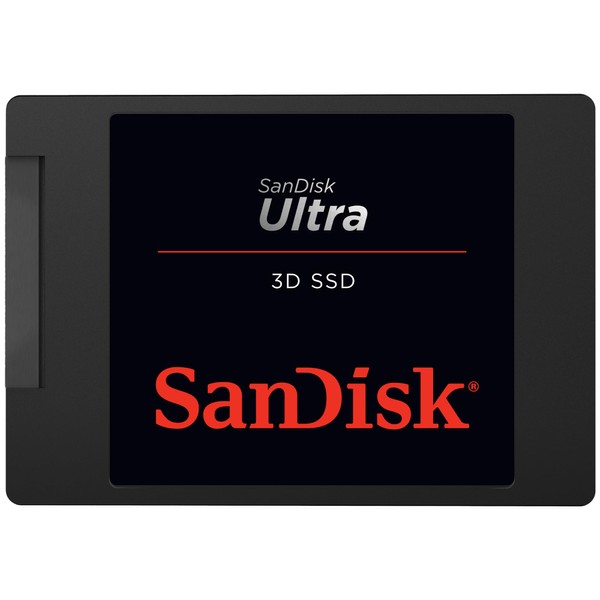SanDisk SDSSDH3-1T00-G26 Internal SSD Ultra 3D 1TB 2.5" SATA (read up to 560MB/s Write Up to 520MB/s) PC Manufacturer Warranty 5 Years