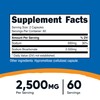 Nutricost Sodium Bicarbonate (2,500mg) 120 Capsules - GMO-Free, Gluten Free,