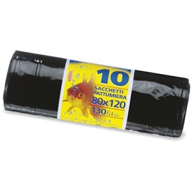 Peter Pan Plast Red Fish 80 x 120 cm Bin Roll, Black