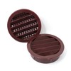 2.5" Round Plastic Louver Soffit Air Vent Reptile Screen Grille