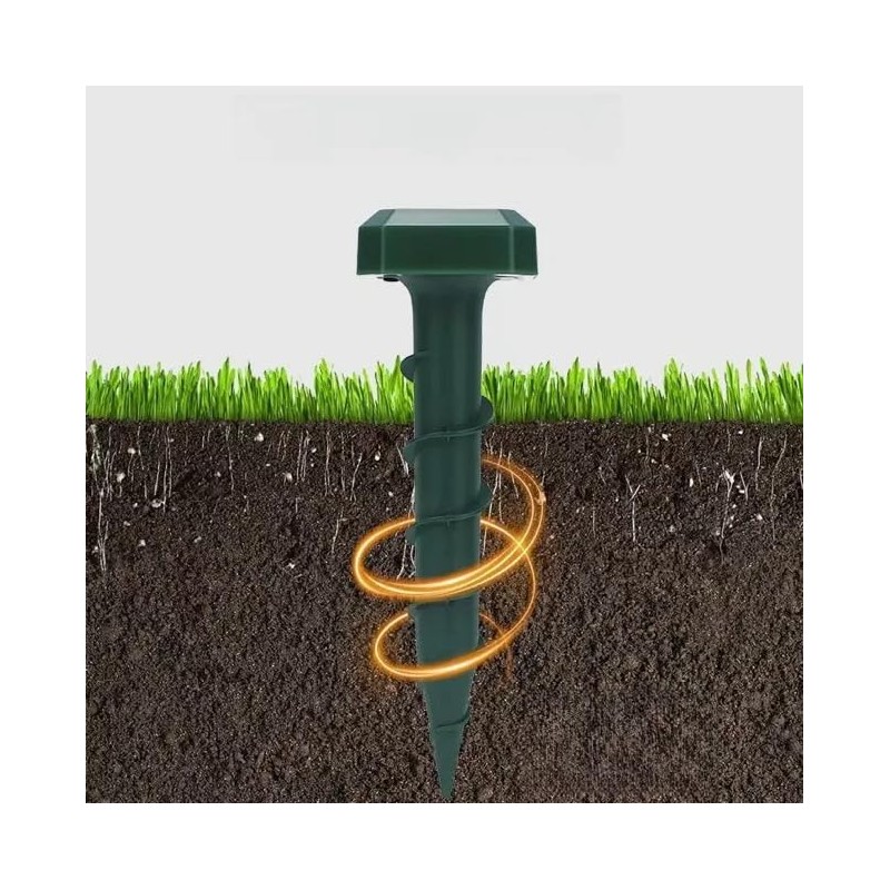 Solar Ultrasonic Pest Repellent for Yard, 4 Pack Deterrent for