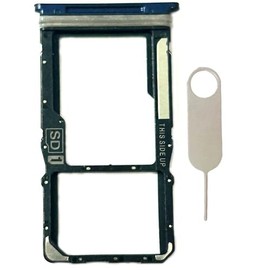 Single Sim Card Tray Slot Holder Micro SD Card Replacement for Motorola Moto G Play 2023 XT2271 XT2271-5 (Deep Indigo)