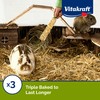 Vitakraft Rabbit Popped Grains & Honey Treat Sticks 2 Pack,
