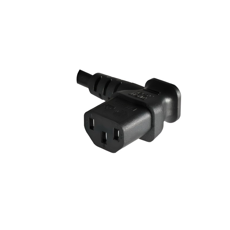 DINIC Power Cable CEE 7/7 to C13 90 Degree Angled