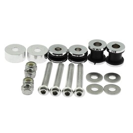 TCMI Motorcycle Sissy Bar Docking Hardware Kit for Harley Touring FLSTC FXSTSB FXSTS FXSTC FLSTF FXST FXSTB FLSTN 1984-2023