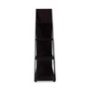 Baxton Studio Psinta Modern Shelving Unit, Dark Brown