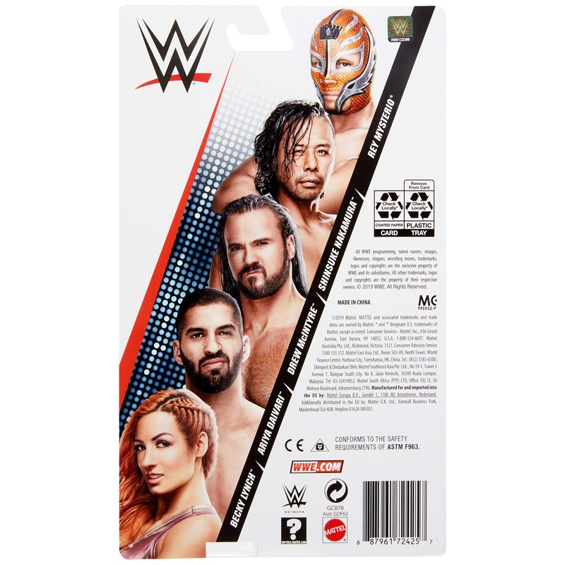 WWE Becky Lynch Action Figure in 6-inch Scale with Articulation