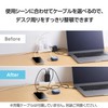 Elecom ACDC-PD11267BK Charger, 67 W, 3 Ports, USB-C x 3,