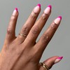 Glamnetic Press On Nails - Raspberry Sorbet | Semi-Transparent Dark