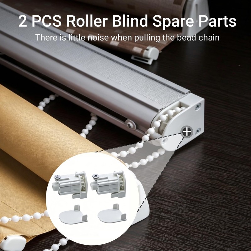 Truvofitix 2Pcs Roman Blind Control Mechanism Units Heavy Duty, 2