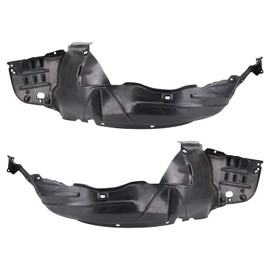 TRQ TRQ Inner Fender Liner Set Compatible with 1996-1998 Acura RL AC1248110 AC1249110