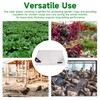 Clear Greenhouse Plastic Covering, 16Mil Thickness Heavy Duty Clear tarp
