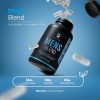 Multivitamínico Masculino Life Mens Blend 180 Cápsulas Sabor