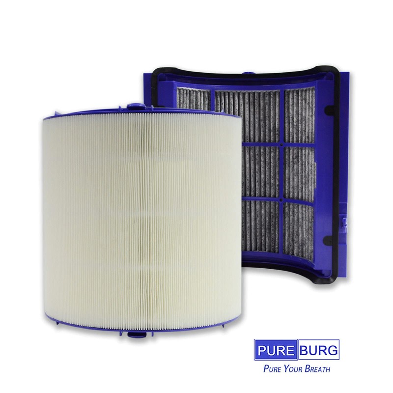 PUREBURG Replacement Filter Compatible with Dyson Pure Hot + Cool