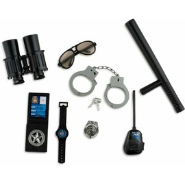 dress up america Police Accessory Set - Police Officer Deputy Kit for Kids By Dress Up America