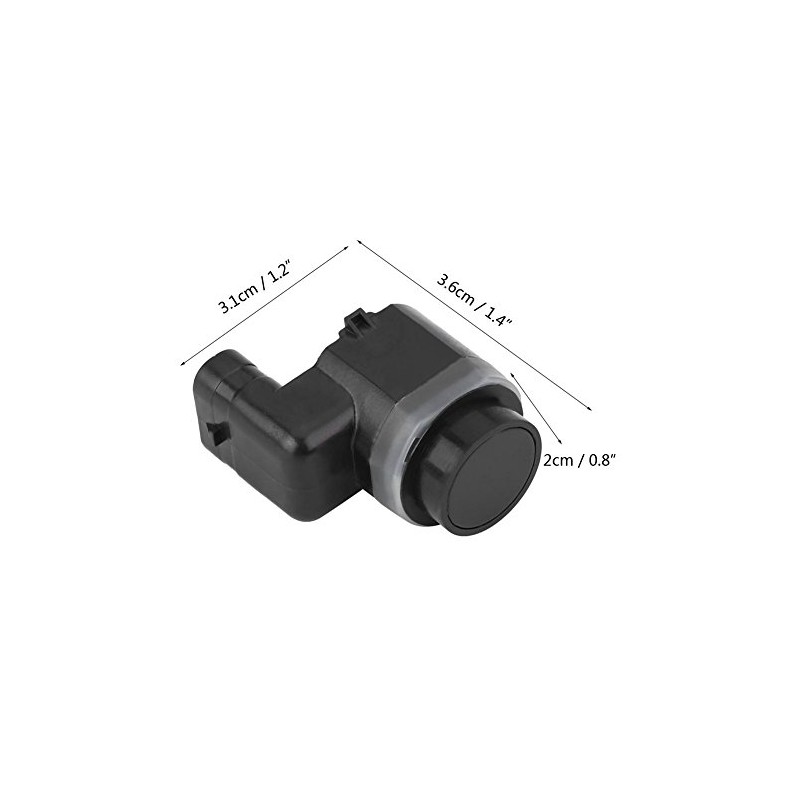 Keenso Car Parking Sensor, Car Front/Rear Bumper Parking Aid Reversing
