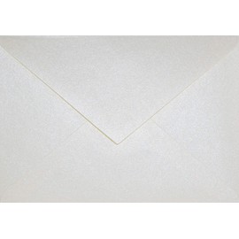 Netuno Envelopes Pearl Cream DIN C6 114 x 162 mm 120 g Aster Metallic Cream Elegant Mother of Pearl Gloss Envelopes Pearl Effect Metallic Shiny Wedding Envelopes Chic C6 Pack of 100