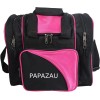 PAPAZAU Bowling Bag for Single Ball - Tote with Large,