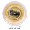 1.25mm Tennis Racket String Double Ribbed Pattern Beat Resistant Polyester