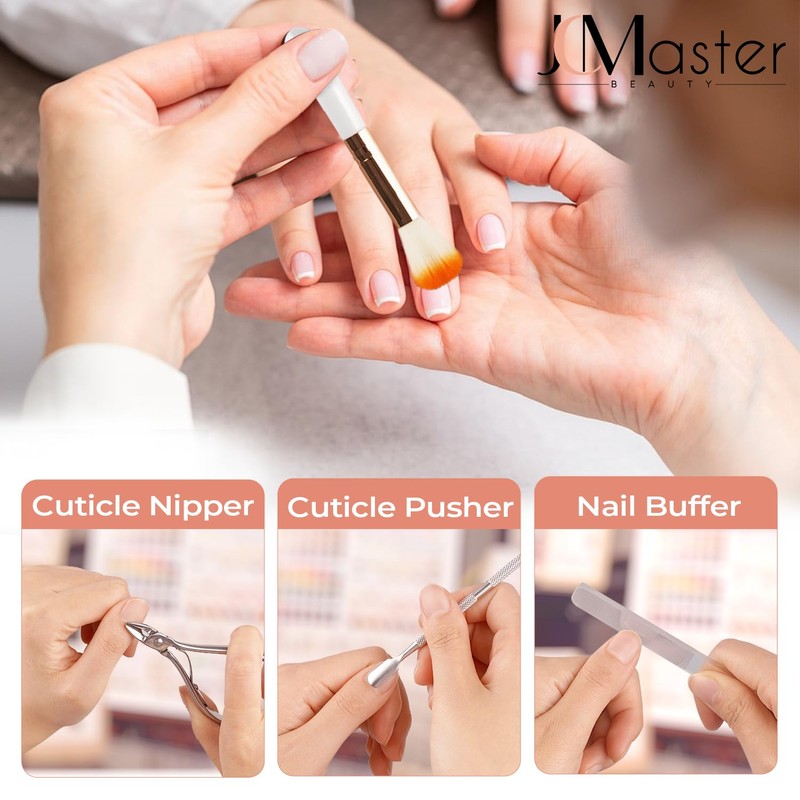 JCMaster Nail Cutter 11 in 1 for Gel Nails, Acrylic