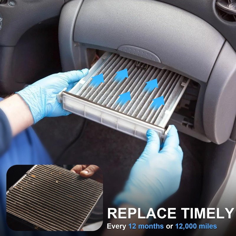 FRIDEE Engine & Cabin Comb Air Filter for Lincoln Navigator