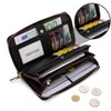 Frentree Women's Wallet for Smartphones, Wallet with 16 Card Slots,