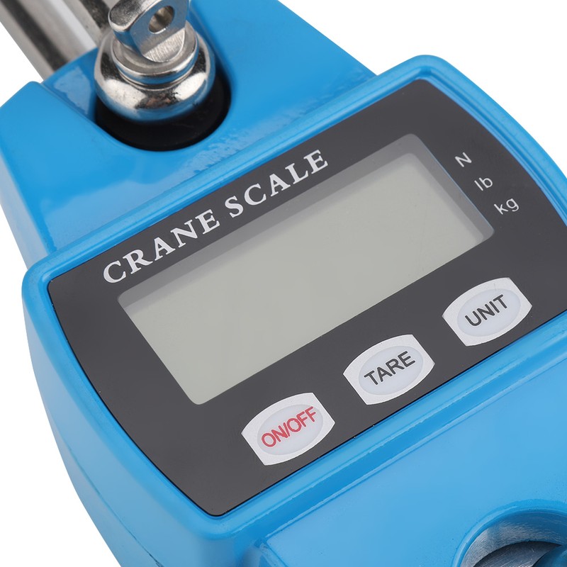 Digital Sky Blue 300KG Hanging Crane Scale Industrial Hook Weight