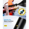 OCEANBROAD Kayak Paddle 90.5in/230cm Alloy Shaft 2-Piece Floatable Kayak Oar