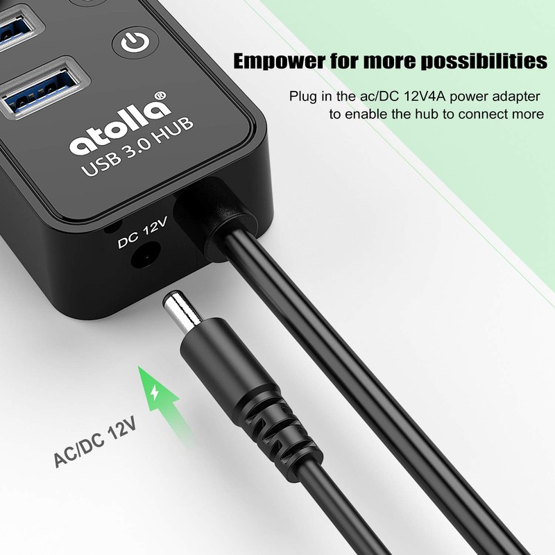 Powered USB 3.0 Hub, USB 3.0 Data Hub 11 Ports