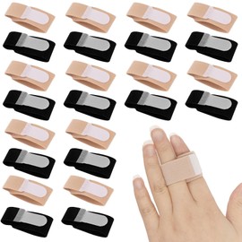 Thoquene Pack of 24 Finger Tape, Finger Bandage Bandages, 2 Colours