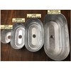 Galvanized Wash-Pan Sink (Medium Oval)