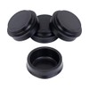 Set of 4 - Castor Cups (Caster Cups) â Floor Protection - Suitable for Upto 40mm Wheel Diameter (Furniture, Appliances, etc)