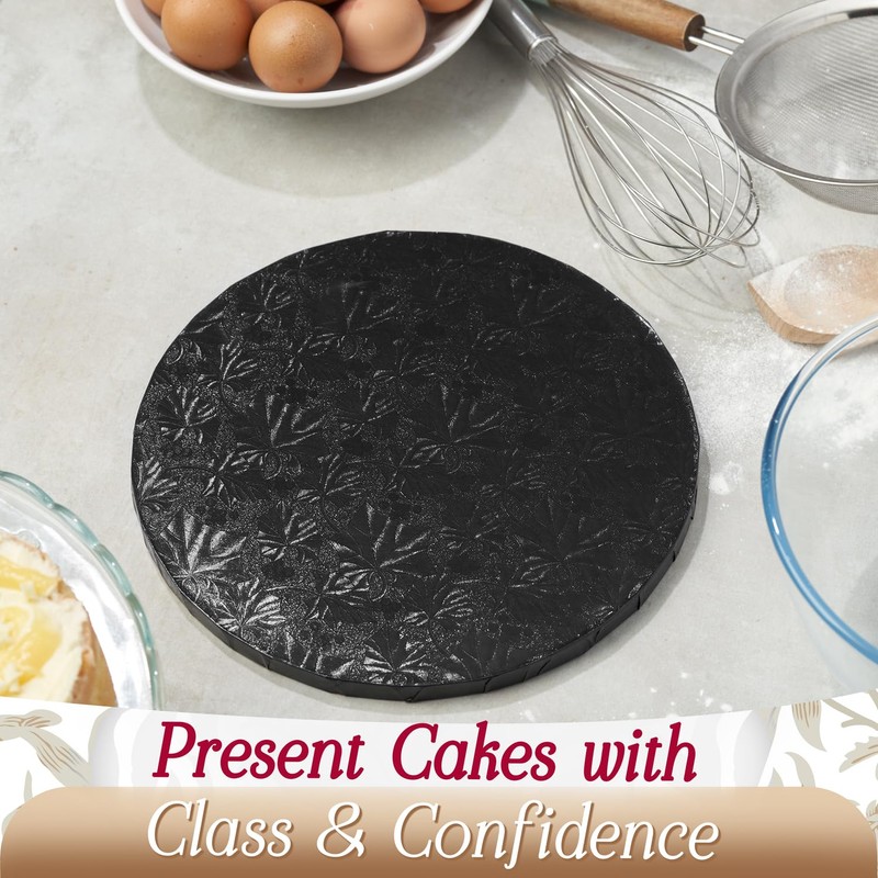 Cakebon Cake Boards - Sturdy 1/2 Thick Drums - 12
