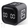 Cuteefun Pomodoro Timer, Rotating Cube Timer, 5/10/30/60 Minutes & Countdown,